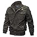 Produktbild Felicove Winter Übergröße Jacke Herren Herbst Militär Bekleidung Pocket Tactical Outwear Atmungsaktiver Mantel