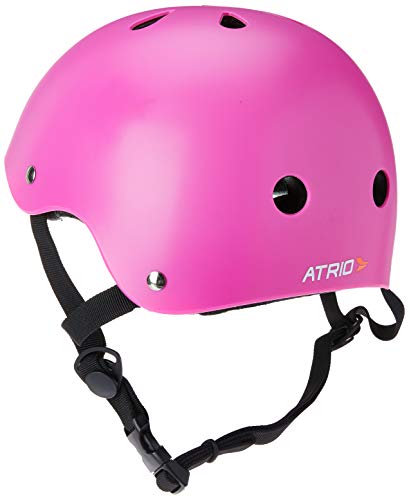 Atrio Coquinho Capacete Esportivo Regulável, Rosa (Fosco), P