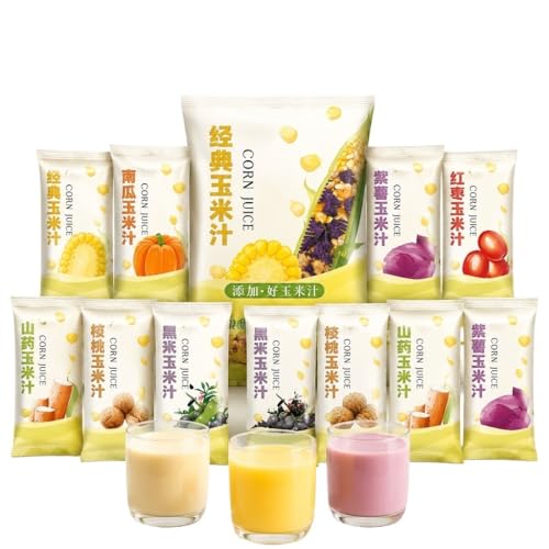 Jus de maïs sachet pour petit déjeuner express sans préparation 35g