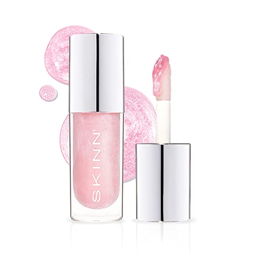 SKINN-Luminous-Blush-Lip-Oil-Support-Collagen-Production-Smooth-Lines-Soothe-Dry-Cracked-Lips-Hydrating-Clear-Lip-Oils-Improve-Skins-Elasticity-Texture-Glow-Vitamin-C-Manuka-Honey