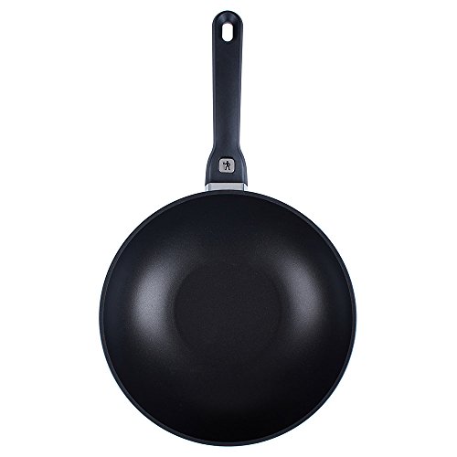 Frigideira Wok, Alumínio com Revestimento, 28 cm, Preto, Henckels International Hamburg