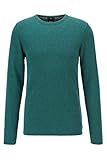 Slim Fit BOSS Herren Tempest Longsleeve aus Baumwolle mit Waffelstruktur