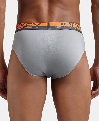 Image of Jockey FP01 Men Super Combed Cotton Solid Brief with Ultrasoft Waistband