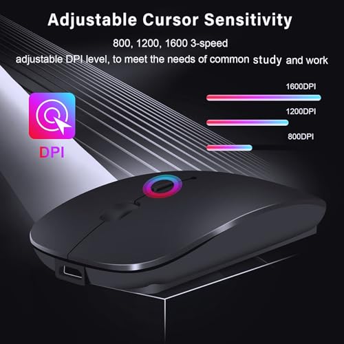 Mouse De Computadora, Personal Computer mouse bluetooth android Marca Suteke (3)