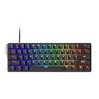 Teclado Magnético Gamer Akko Monsgeek Fun60 Ultra SP RGB Preto 8K