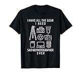 Photography Lover Gift T-Shirt Funny Camera Photographer Tee T-Shirt