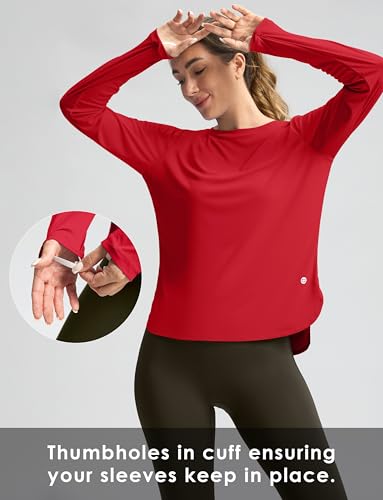 Image of Women's Sun Shirts UPF 50+ Long Sleeve UV Protection Shirt Lightweight Quick Dry Workout Hiking Tops for Women