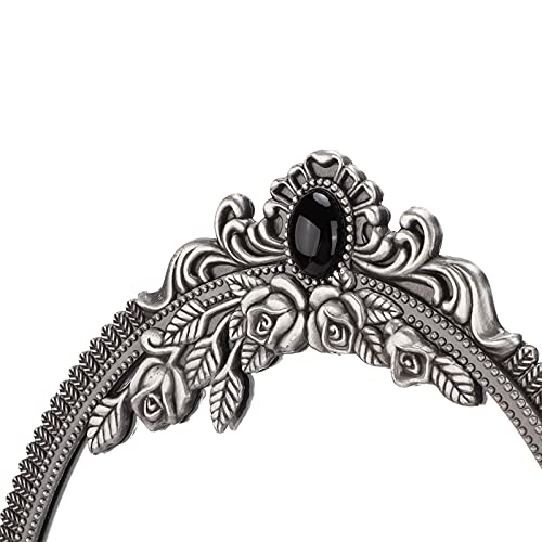 Espelho de Mão, Espelho de Maquiagem Espelho Antigo Giratório 360 ° Resistente Espelho Vintage para