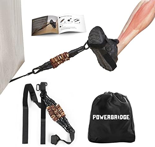 Tibialis Band Portable Tibialis Trainer Calf Raise Machine, Upgrade Tibia Dorsi Calf Machine with Resistance Bands, Professional Tibiali Anterior Exercise Equipment for Leg Calves Shins Strengthener