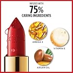 L'Oreal Paris Colour Riche Original Creamy, Hydrating Satin Lipstick with Argan Oil and Vitamin E, Blushing Berry , 1 Count - Image 4