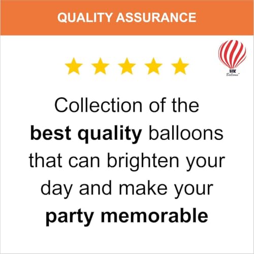 Image of HK Balloons 50Pcs Shree Hanuman Jayanti Decoration Printed Orange Balloons For Hanuman Jayanthi Inauguration and Religious Festival Decoration /Jai Shree Hanumanji Puja,Temple Decorations Ram Navami