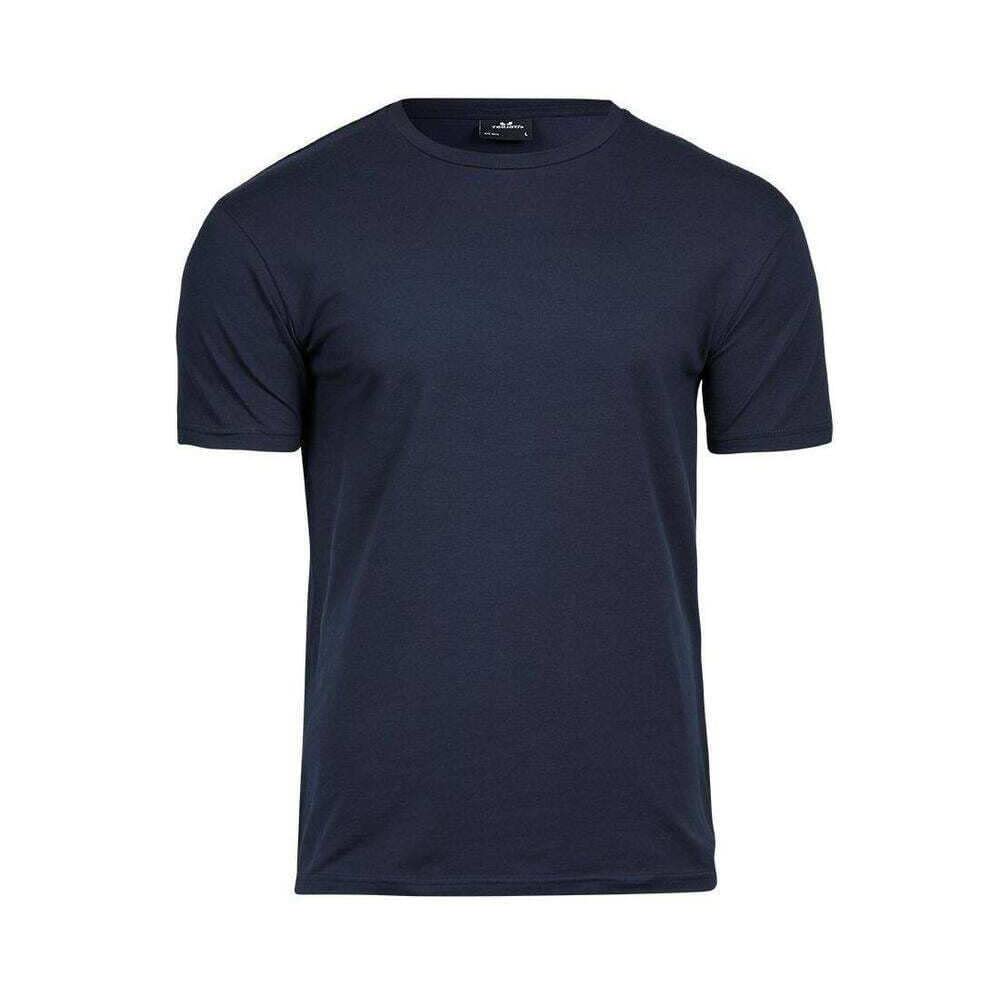 Tee Jays Mens Stretch T-Shirt (XL) (Navy Blue)