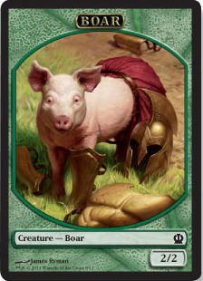 Magic The Gathering - Boar Token (8/11)