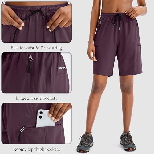 Short cargo de randonnée d'été fluide et anti-transpiration taille XL - 4