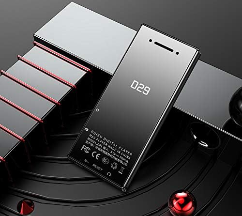 RUIZU D29 MP3 Player back view with ports