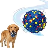 Smart Interactive Dog Toys Dog Ball, Chew-Resistant E-TPU Material, Auto Bouncing & Rolling, IP54 Waterproof, Interactive Dog Ball for Medium and Large Dogs, Indoor & Outdoor