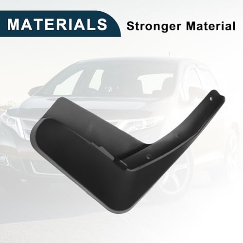 Image of Mud Flap Splash Guard for Toyota Venza 2009-2016 Durable | Front & Rear Side Mudflaps with Mount Accessor 1 Set