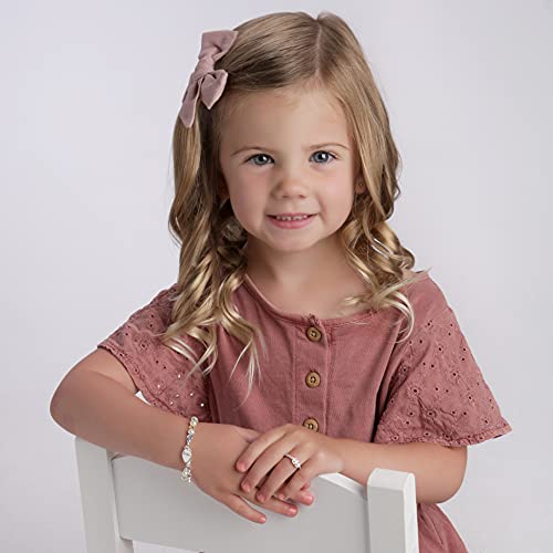 Precious Pieces Girls Sterling Silver Pink Butterfly Ring for Toddlers and Children2