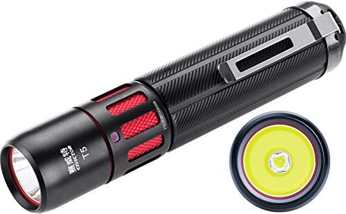 Small Tactical Flashlight 1000 lumens High Power Super Bright Cree Led Flash light 18650 Rechargeable Battery Mini Police Pocket Flashlight Waterproof EDC Gear Camping Military Army Tac Torch Lantern