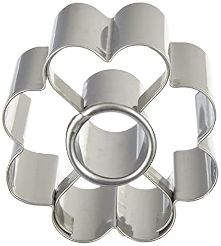Paderno 47417–06 Scallop krawędzie do ogrodu, stal nierdzewna