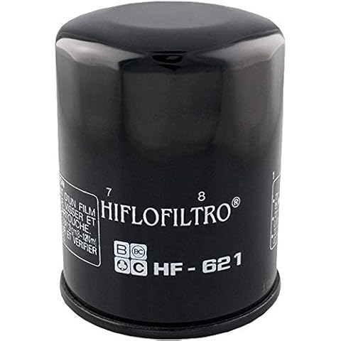 HiFloFiltro HF621 Premium Oil Filter, Single Cover