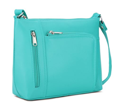 Sac à main en cuir véritable Hudson & James l'élégance intemporelle pour femme - 2