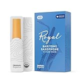 Rico Anches Rico Royal pour saxophone baryton, force 4.0, pack de 10...