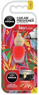 Aroma Car Bio Fresh Strawberry - 8ml, Long-Lasting Car Fragrance, Natural Strawberry Scent, Easy to Use, Refreshing Automotive Perfume