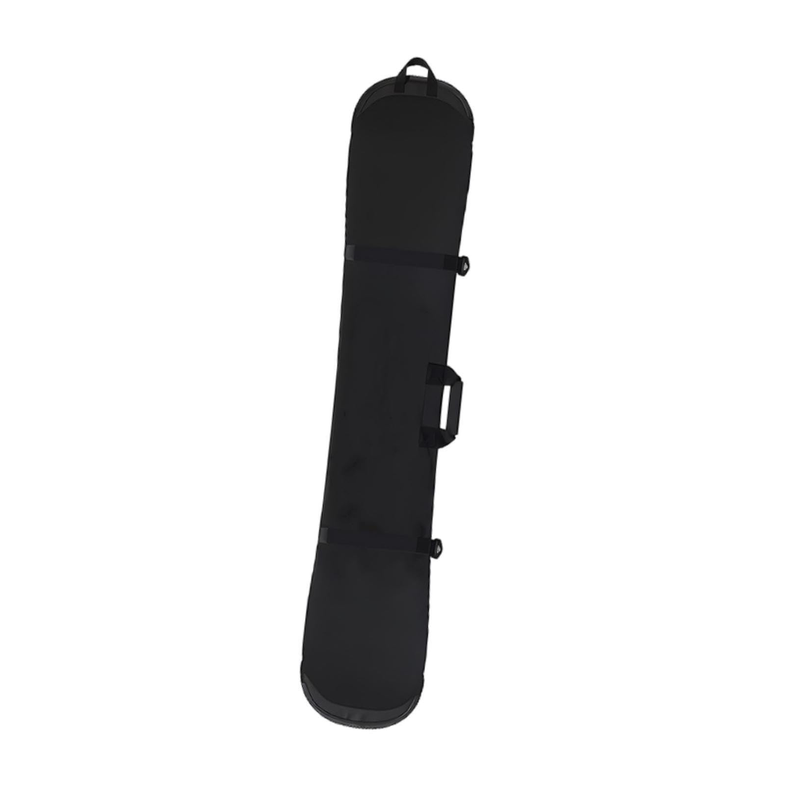 Housse de pour snowboard avec sangle ajustable, idéale pour les voyages et les loisirs créatifs. Sac de voyage élégant et souple pour le ski et autres, Noir, 155 cm