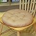 Coussins de Chaise Rond Coussin pour Chaise Galettes de Chaise 35x35 cm, Coussin de Chaise Rond Doux, pour Patio, Maison, Voiture, Canapé, Bureau, Tatami décoration, Polyester (E)