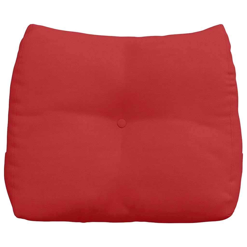 Cuscino posteriore rosso 60 x 24 x 50 cm Textil con supporto lombare