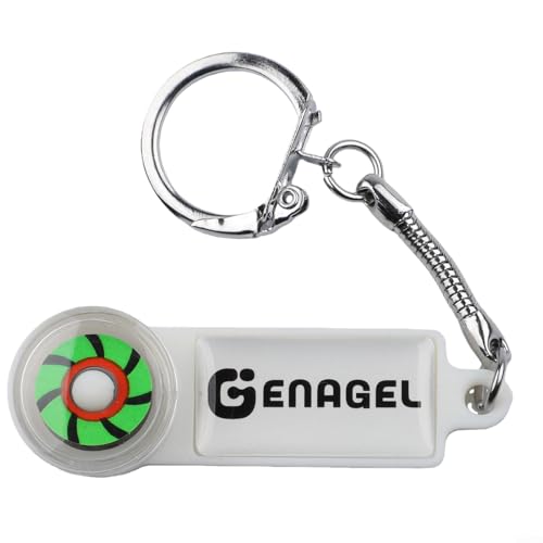 Comprobador de rotación de bomba de circulación compacta y detector de CA, diseñado para detectar rotación en válvulas solenoides y motores energizados (blanco)