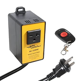 O'SKOOL 220V Wireless Remote Control Dust Collector Switch