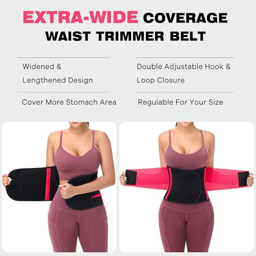 image for VENUZOR Waist Trainer Belt for Women - Waist Cincher Trimmer - Slimmin