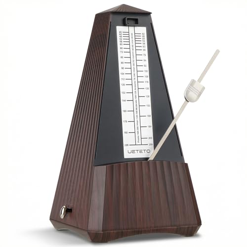 Ueteto Mechanical Metronome, Wood Grain
