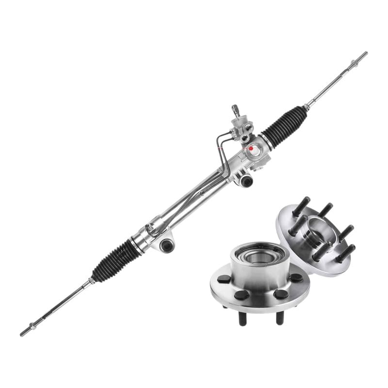 Replacement Parts for 3X Front Rack and Pinion&Hub Bearing Kit for Dodge Dakota 97-04 Durango RWD Mod-A58PP-25130