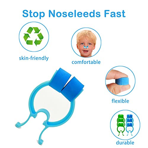 Stop Nosebleeds Epistaxis Clip Nose Bleed Stopper Nasal Clip Treatment (10Pack) #TOP3
