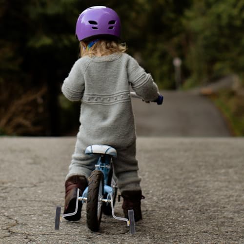 Ruedas de Entrenamiento para Bicicleta y Ruedas Estabilizadoras con Soporte Amarillo y Cinta, Universales para Bicicletas de 12 a 20 Pulgadas, para Equilibrio y Seguridad miniatura 2