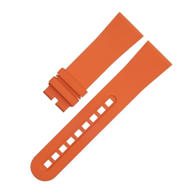 Bracelet de remplacement 23mm FKM anti-poussière pour Blancpain 5015 5000