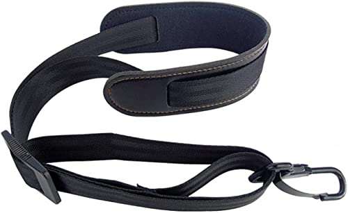 Saxophone Neck Strap, Soft Adjustable Sax Leather Neck Padded For Alto, Tenor, Soprano Saxophone Or Clarinet, Tuba, Bassoon #TOP4