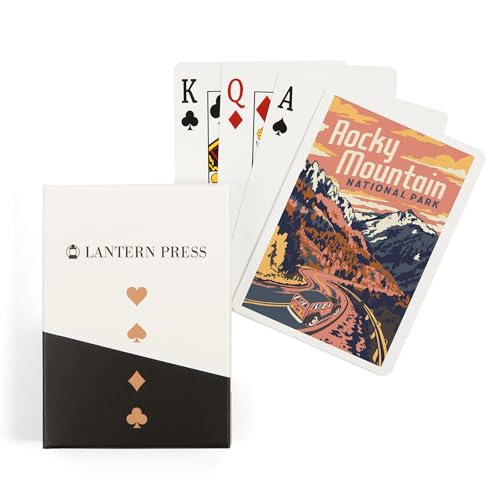 Baraja de cartas Poker Rocky Mountain National Park 52 piezas