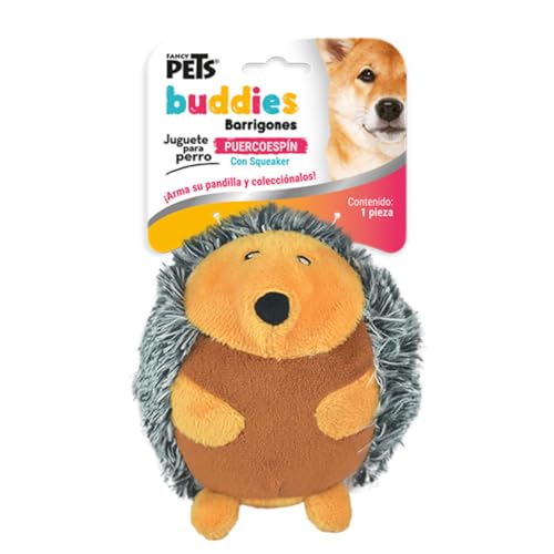 Consejos para Comprar Puerco Espin para comprar online. 34 Fancy Pets Juguete de Peluche para Perros Diseño Puercoespin Buddies con Sonido Squeaker – Juguete Suave, Seguro para Masticar y Jugar