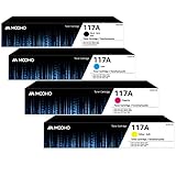 4er- Pack 117A MOOHO Kompatible für HP 117A Toner Set für Toner HP Color Laser MFP 179fwg MFP 178nwg 150nw MFP 179fwn 178nw 150a W2072A W2070A W2073A W2071A (Schwarz/Gelb/Magenta/Cyan)