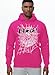 EMILYLE Unisex Hoodie Y2k Cobweb Spider Hoodie Graphic Sweatshirt Novelty Gift(rose2,3XL)