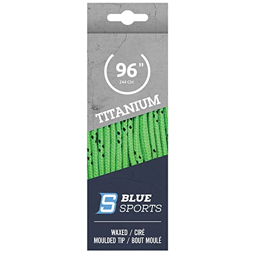 Blue Sports Cordones para Patines 244 cm, Zapatos Unisex Adulto, Verde Lima, Einheitsgröße Cover