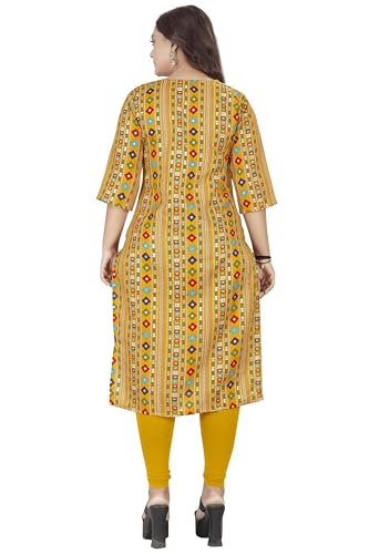 Image of Raghav Silk Cotton Blend Straight Kurti for Women