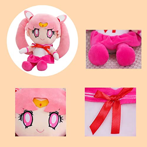 Lankicos Sailor Plush Doll Chibiusa Plush Stuffed Animal Cartoon Toy Plushie Cute Soft Sofa Pillow Cushion,10 Inch #TOP1