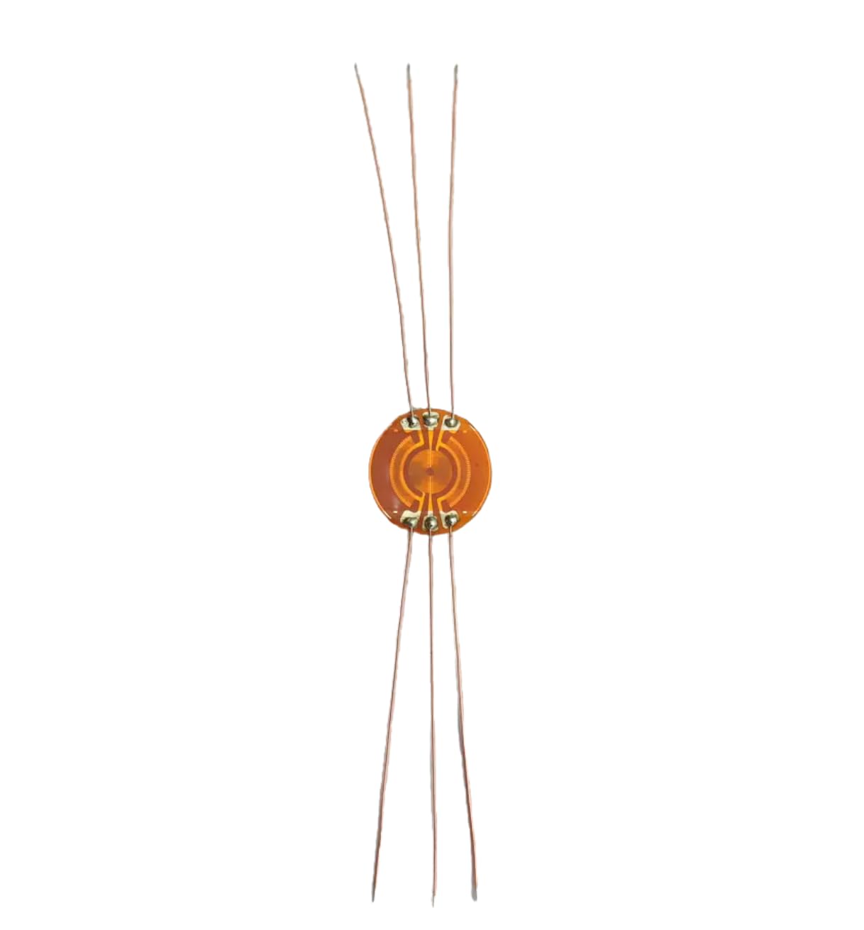 Vollbrücken-DMS, kreisförmig, 6 Lötstellen for Last- und Kraftprüfungen(5PC)