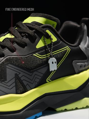 Image of The Souled Store Raptors Men and Boys Lace Up Mesh and TPU Upper Low Top Streetwear Casual Sneakers