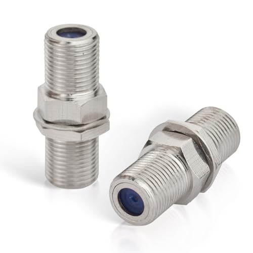 Adaptador F hembra a hembra tipo coaxial 2 piezas miniatura 1